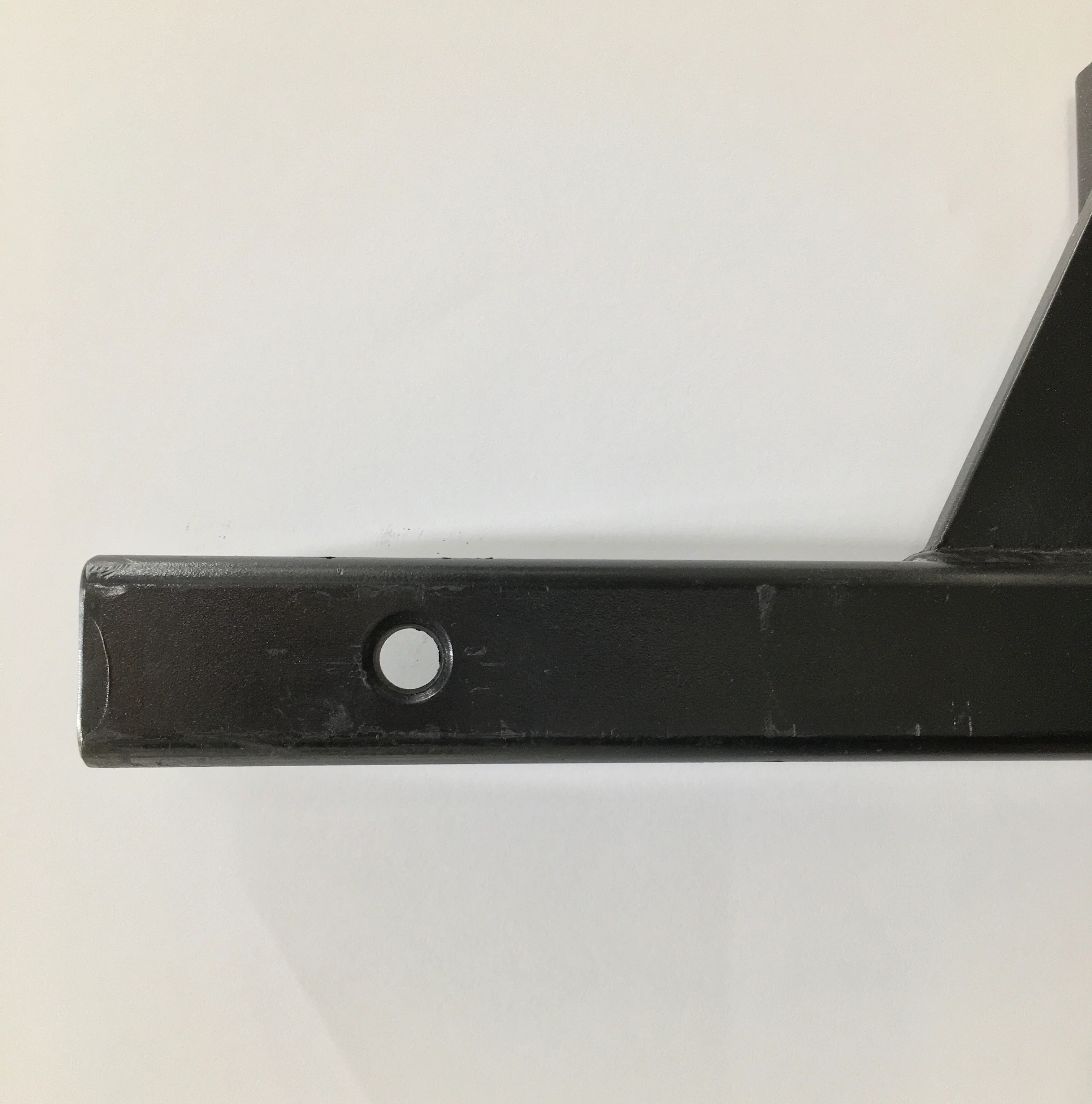 Solid 2" rack shaft for heavier loads..