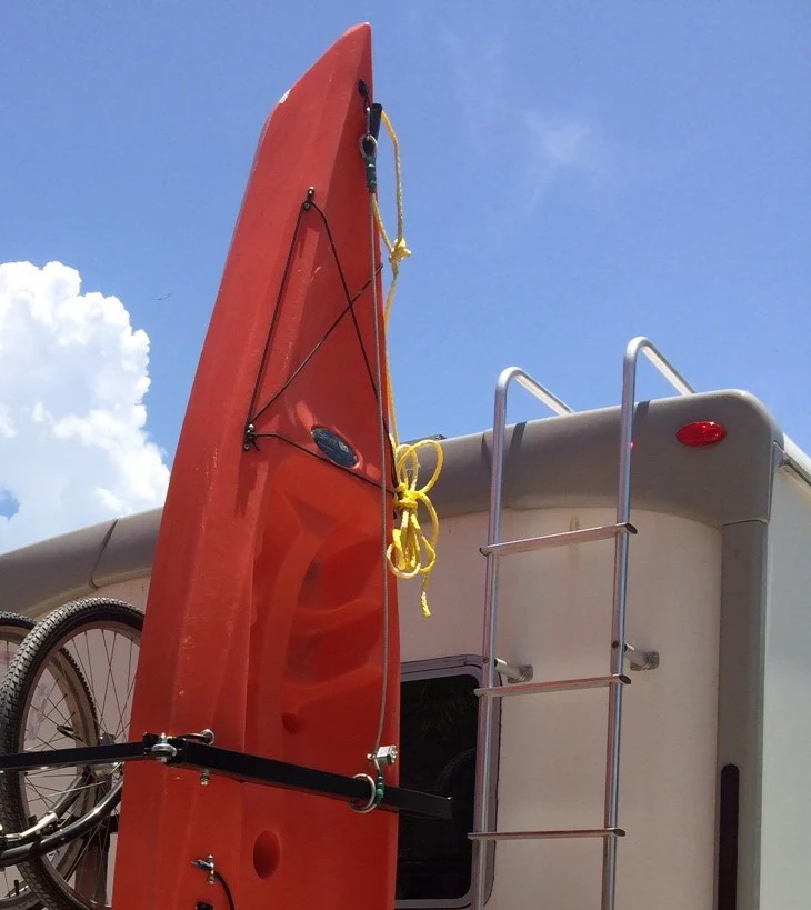 Yakups® RV Vertical Kayak Rack E2KR37W Carry 4 Paddleboards / 2 Kayaks price $1199.00 - Image 4