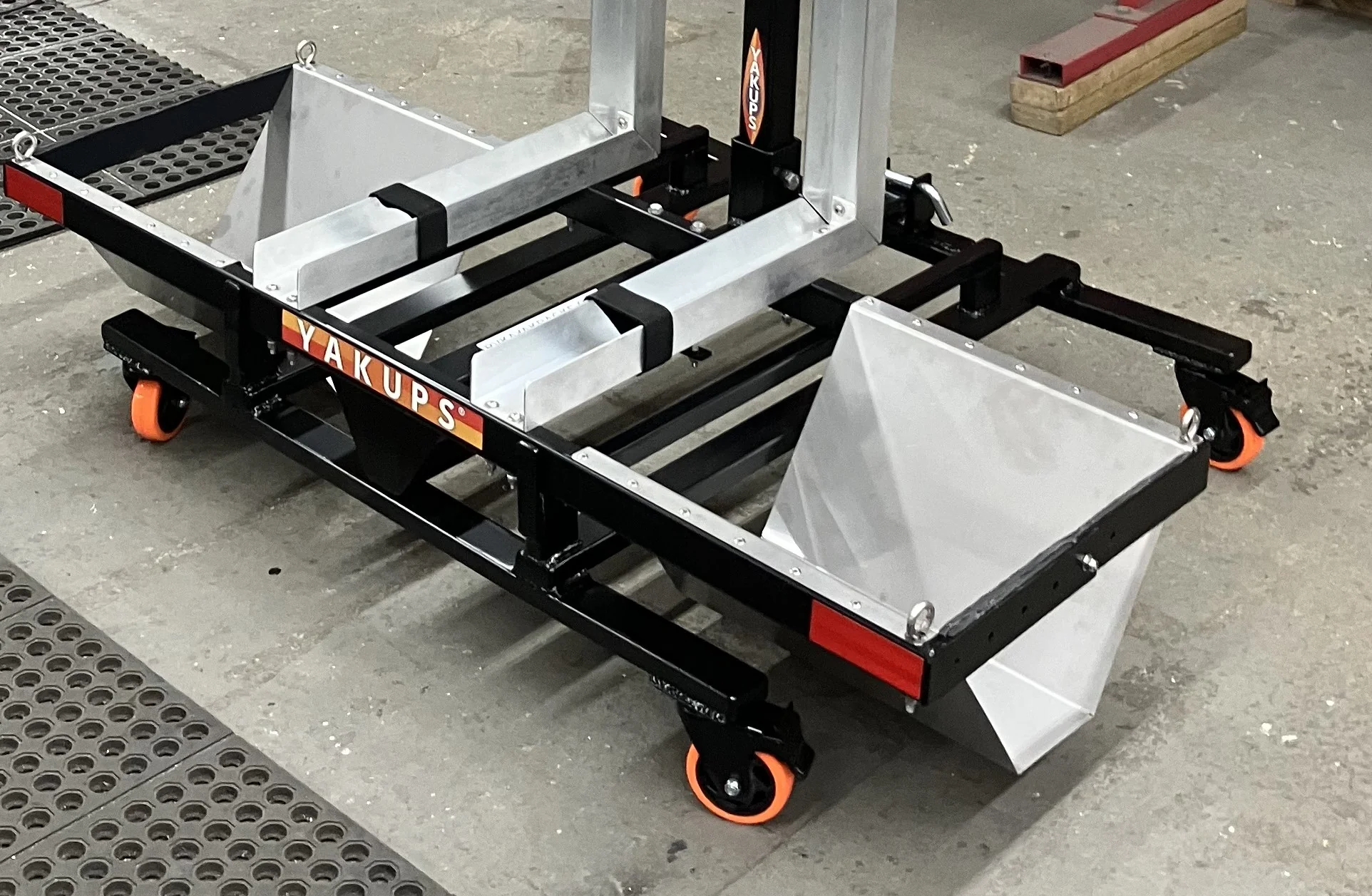 Yakups Kayak rack Storage / transport cart.